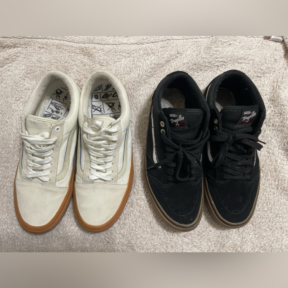 Vans Trujillo pro Black & Vans Pro Beige